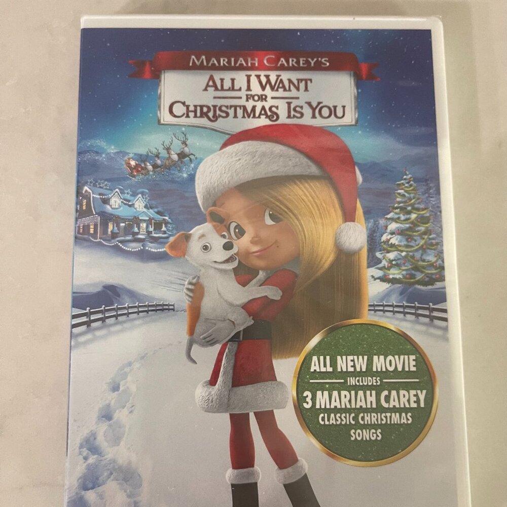 Mariah‎ Carey's All I Want for Christmas is You DVD NIP